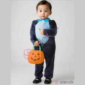 Infant 6-12mos Halloween Costume + Pumpkin Tote